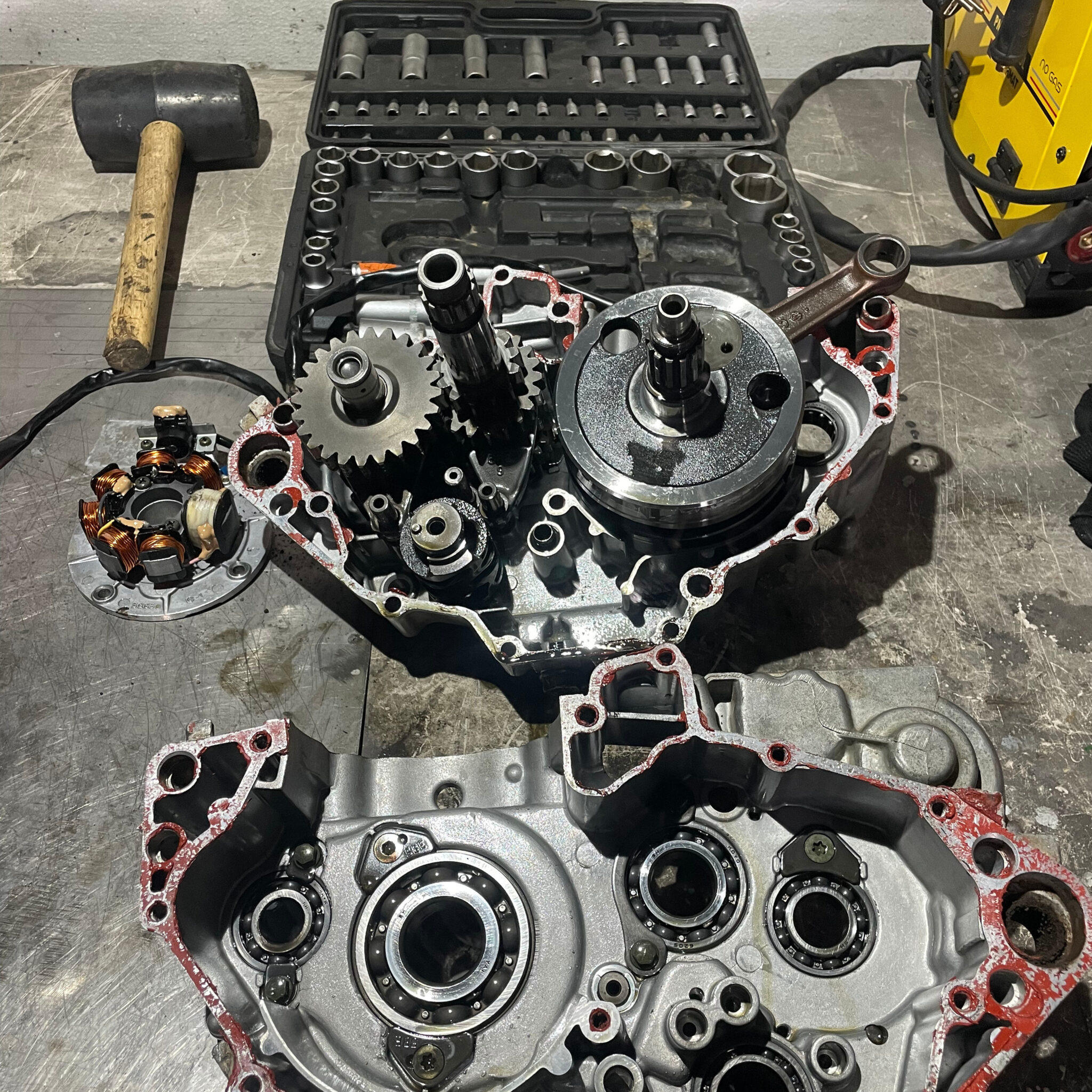 S U Yamaha YZF426 Repas Prevodovky