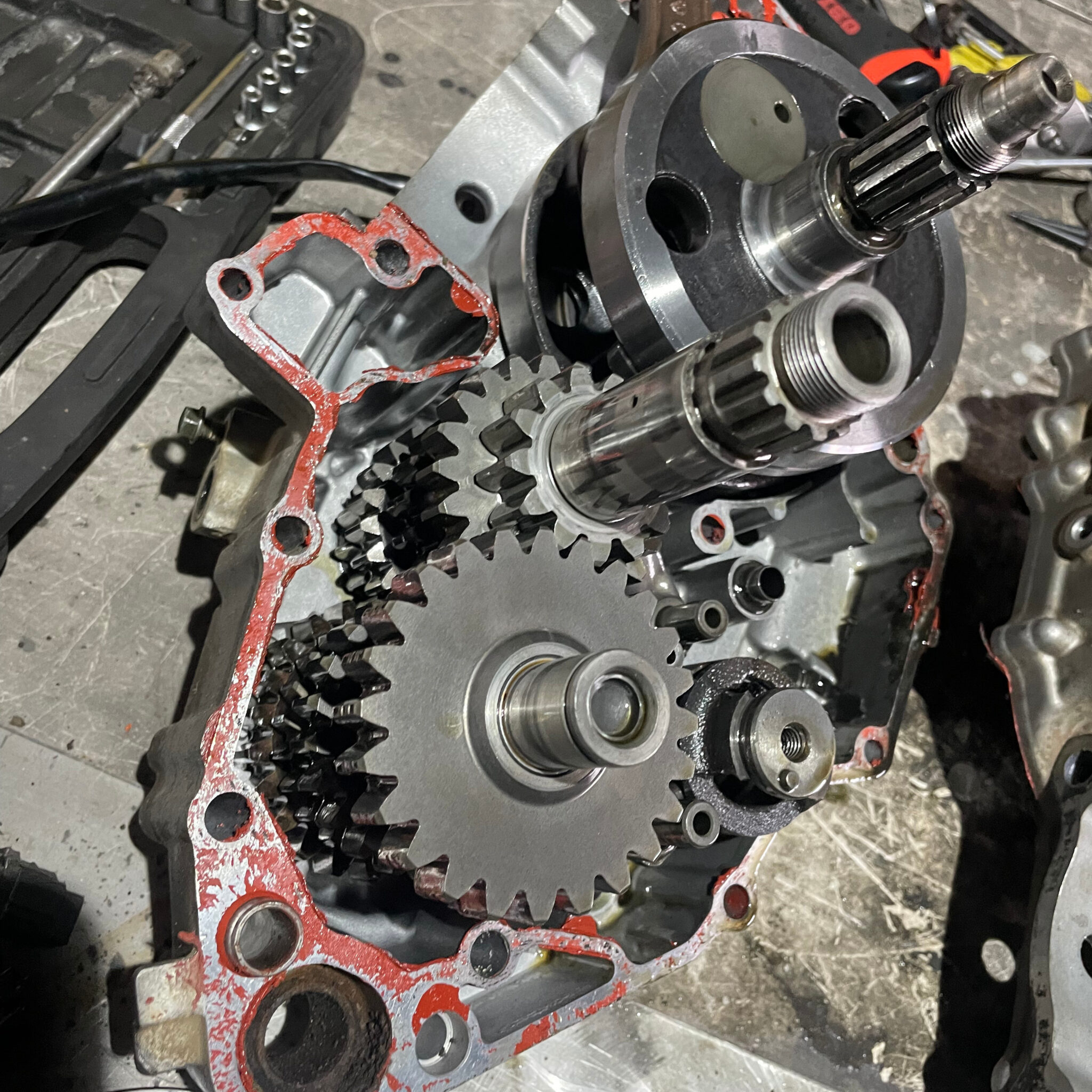SÚ Yamaha YZF 426 Repas Prevodovky